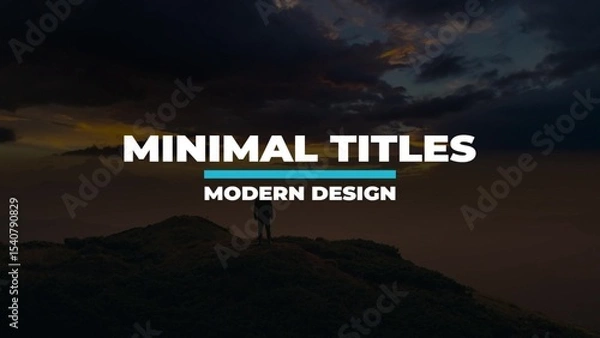 Fototapeta Clean Title 06