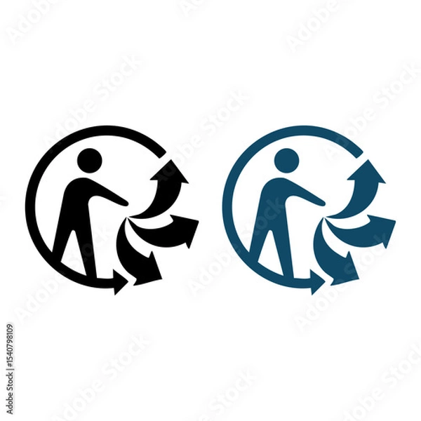 Obraz TRIMAN VECTOR SIGN VECTOR ICON LOGO