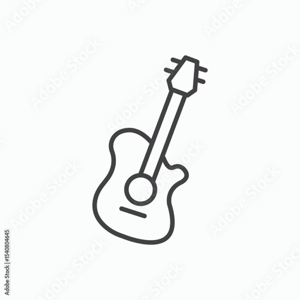 Fototapeta Guitar icon