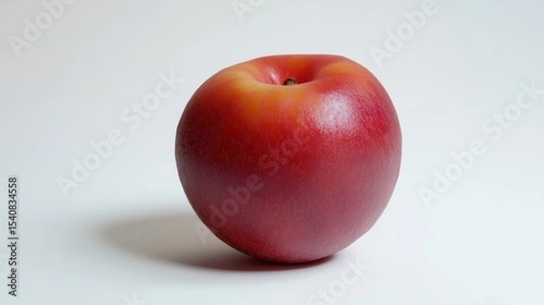 Fototapeta Single red apple