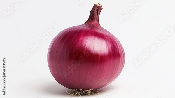 Fototapeta Single red onion (1)