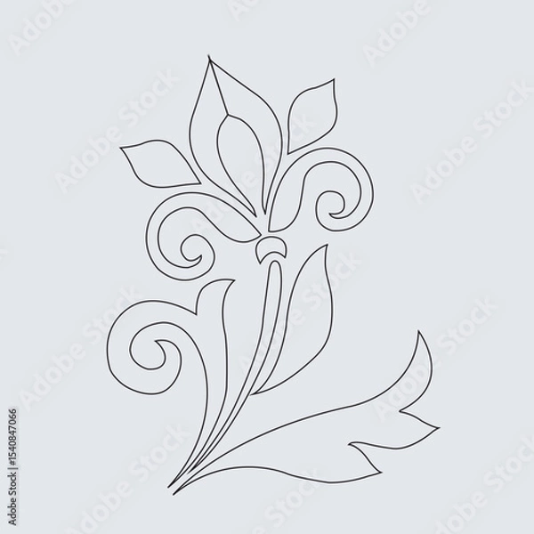 Fototapeta Alpona Vector Design