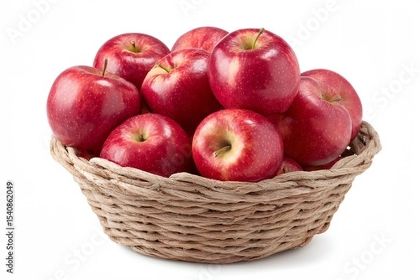 Obraz Basket full of red apples.