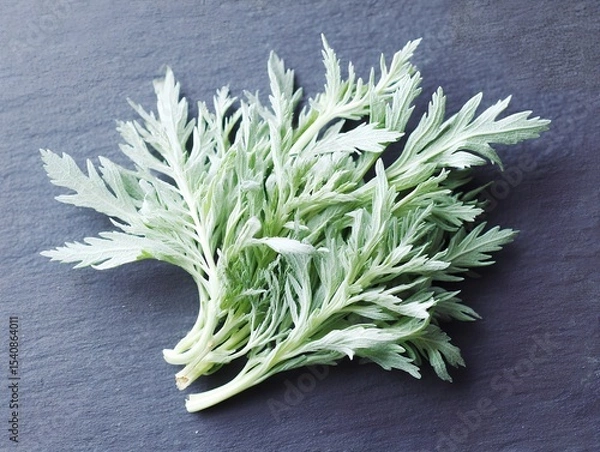 Obraz Wormwood herb bunch fresh leaves