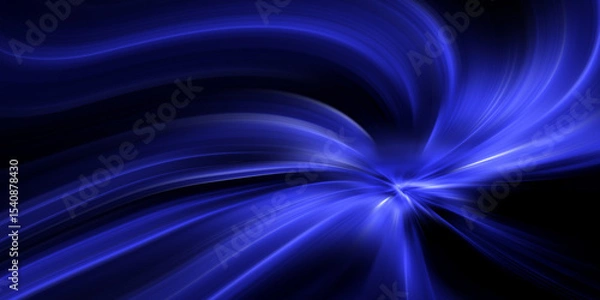 Fototapeta Abstract colorful background for blue and white wave line
