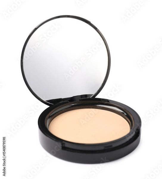 Obraz One open pocket mirror isolated on white