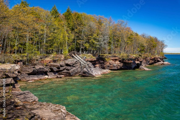 Obraz Madeline Island Lake Superior Scenic Shoreline