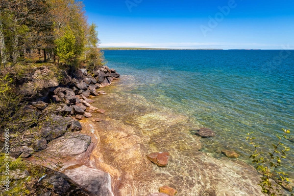 Obraz Madeline Island Lake Superior Scenic Shoreline