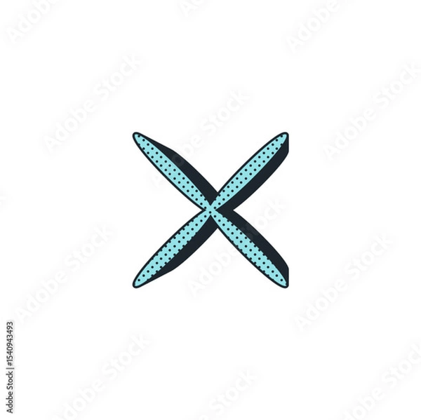 Fototapeta geometric shape element 