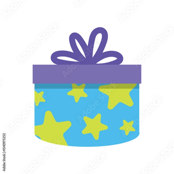 Fototapeta Colorful gift box design. Vector