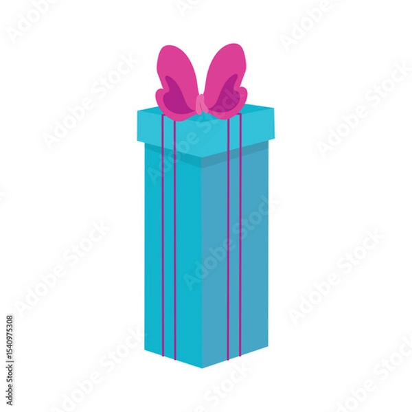 Fototapeta Colorful gift box design. Vector