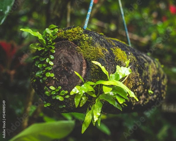 Obraz Traditional Balinese Bee Nest in Natural Setting