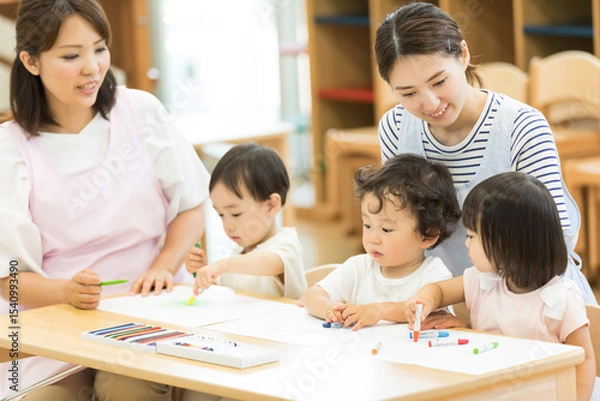 Fototapeta 保育園　保育所　託児所
