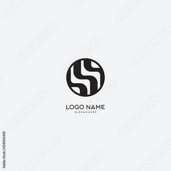 Obraz MODERN AND SIMPLE S LOGO DESIGN TEMPLATE ELEMENTS