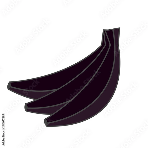 Obraz banana logo icon