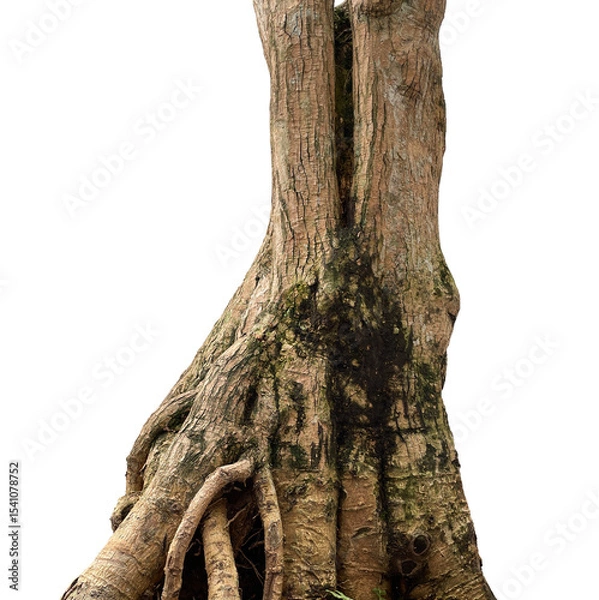 Fototapeta natural root tree isolated element