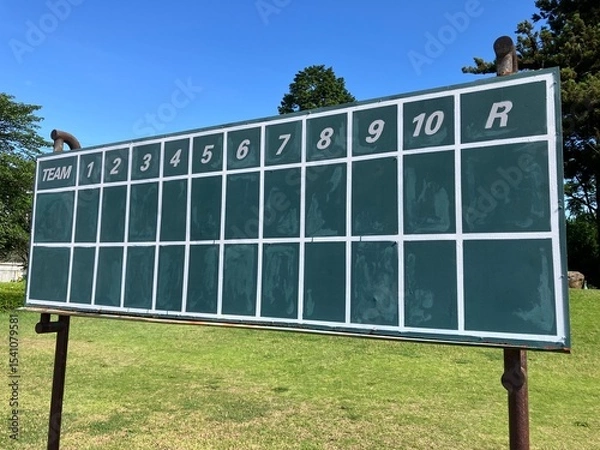 Obraz Scoreboard（baseball）