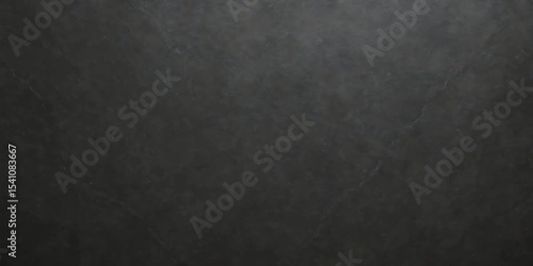 Fototapeta Solid Dark Grey Background, Matte Charcoal Texture, Plain Minimal Surface, Smooth Monochrome Backdrop