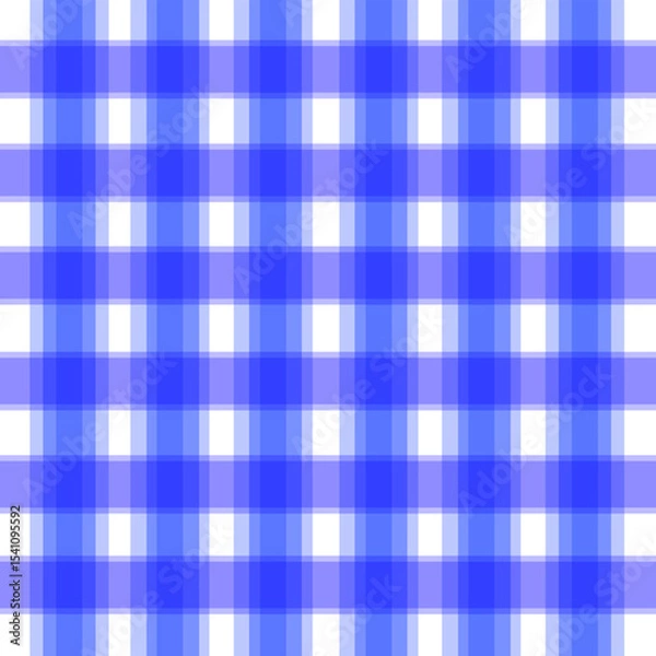 Fototapeta Image of purple pink blue plaid pattern.