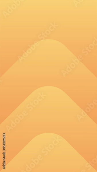 Fototapeta Vibrant abstract orange background with smooth gradients and dynamic shapes.