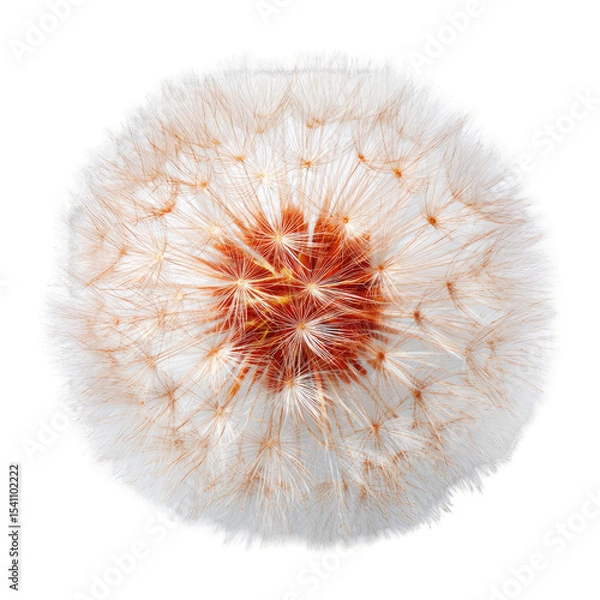 Fototapeta Close-up of a dandelion seed head (1)