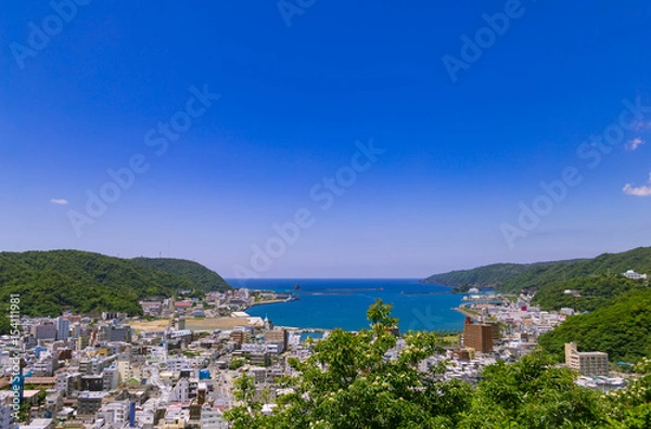 Fototapeta 奄美市名瀬俯瞰