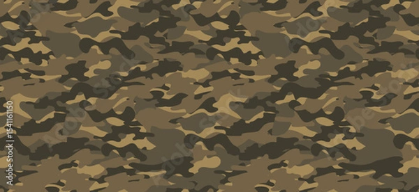Obraz Vector duck hunting camouflage pattern