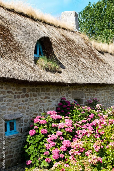 Obraz Chaumière bretonne