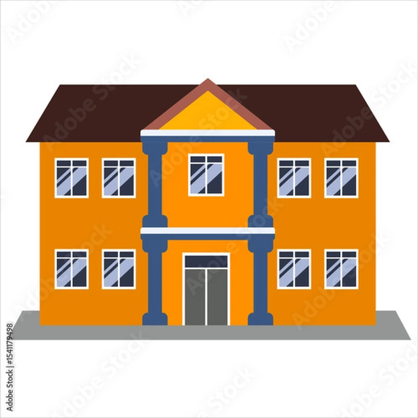 Fototapeta School Building