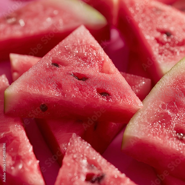 Obraz fresh watermelon slices