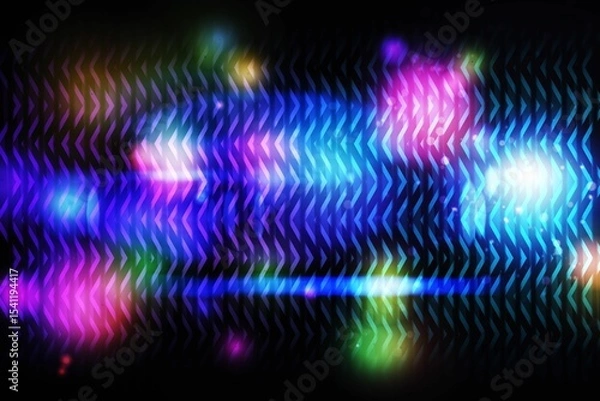 Obraz Digitally generated cool disco design