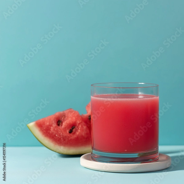 Obraz watermelon and juice