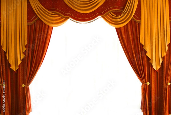 Fototapeta Curtains