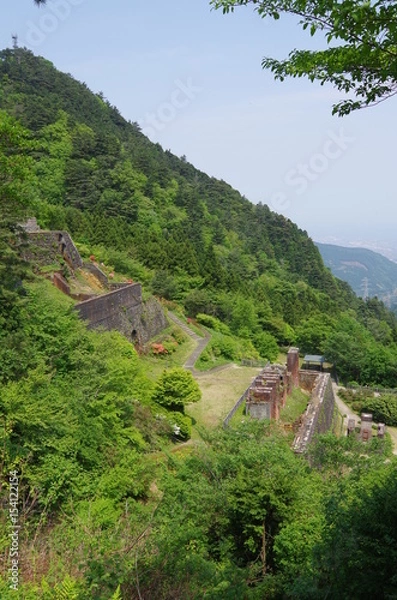 Fototapeta 東洋のマチュピチュ（別子銅山）