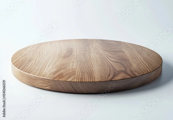 Obraz empty wooden bowl