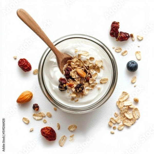 Obraz muesli with berries
