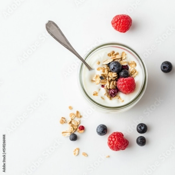 Obraz muesli with berries