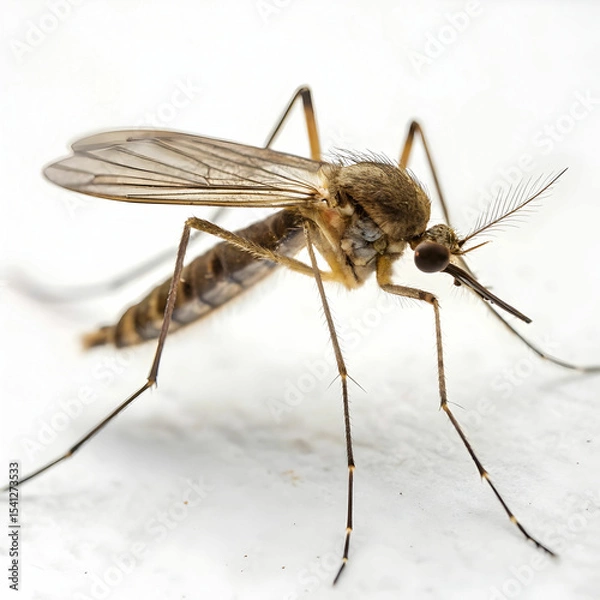 Obraz mosquito isolated on white background