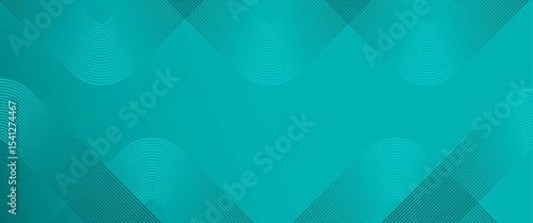 Obraz Abstract glowing gradient pattern design with line-Traditional geometric vector pattern for banner, packaging, cover, card, greeting, decoration, blog written-Modern template with aqua color