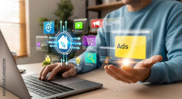 Fototapeta Effective Digital Marketing Strategies for Business Growth