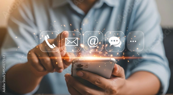 Fototapeta Effective Mobile Communication Strategies for Better Connectivity