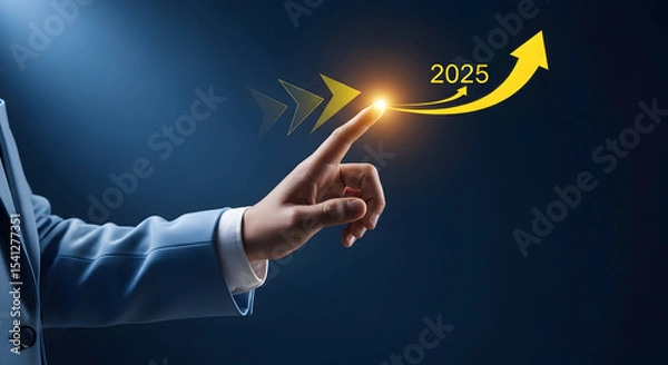 Fototapeta Strategic Growth and Innovation Outlook for 2025