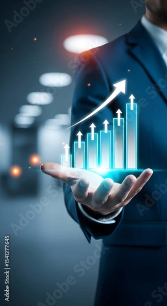 Fototapeta Business Growth and Success Strategies for 2024