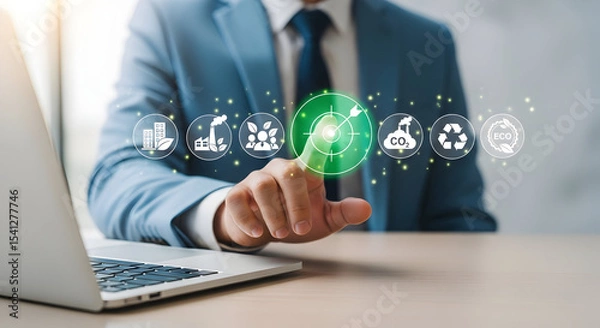 Fototapeta Innovative Sustainability Solutions for a Greener Future