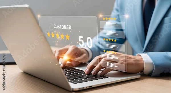 Fototapeta Enhance Customer Satisfaction with Innovative Feedback Solutions