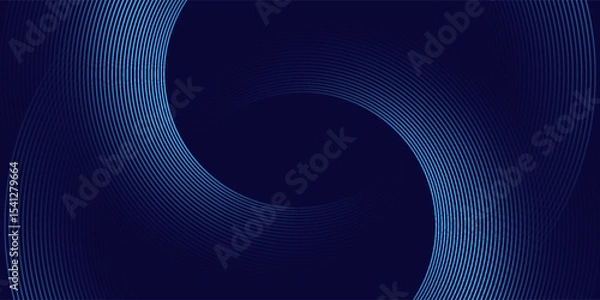 Fototapeta Abstract dark black blue background. Design gradient dark black blue desktop wallpaper. Abstract minimal dark black blue background design.