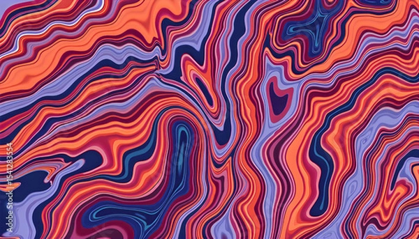 Fototapeta Abstract Blend Dynamic Swirl Motion Modern Background