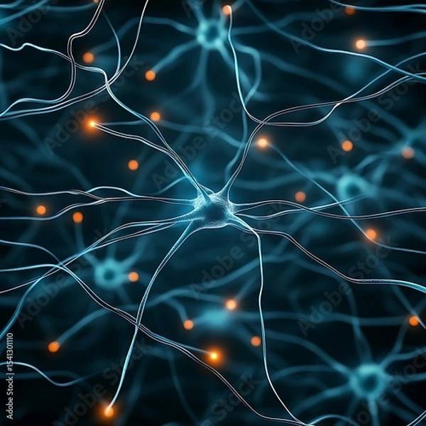 Fototapeta Exploring machine learning and tokenization in large language models neural networks science abstract close-up innovation