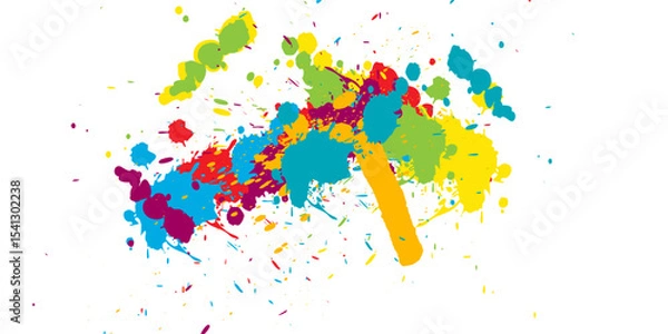 Fototapeta vector colorful background design. illustration vector design