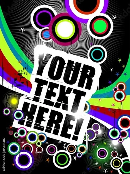 Obraz Retro Summer Style Background